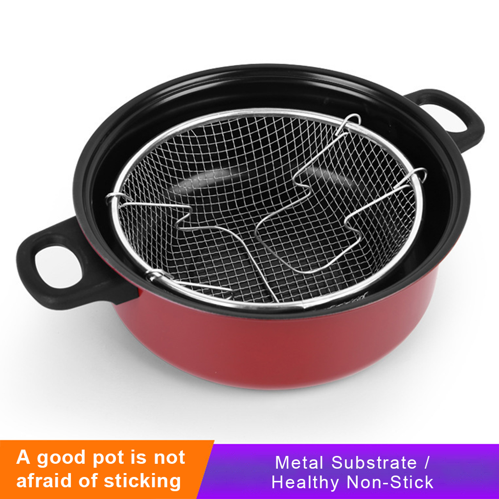 Commercial Kitchen Cooking - Frituurpan Appartement Friteuse Anti-aanbakpotten Chip Pan