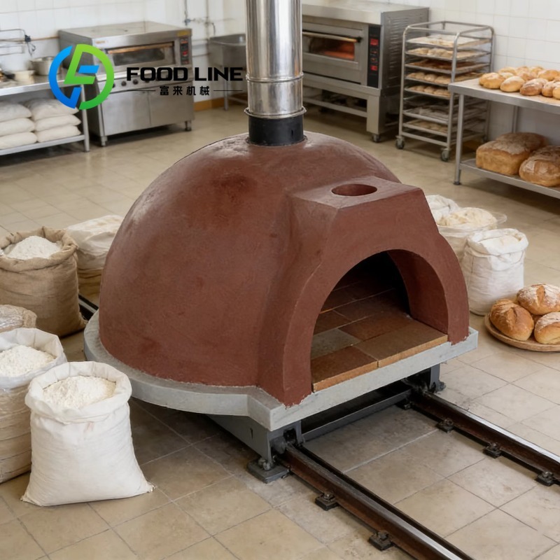 Rotary Bakery Oven - Pizzoven van silicaatvezelmateriaal op hoge temperatuur,