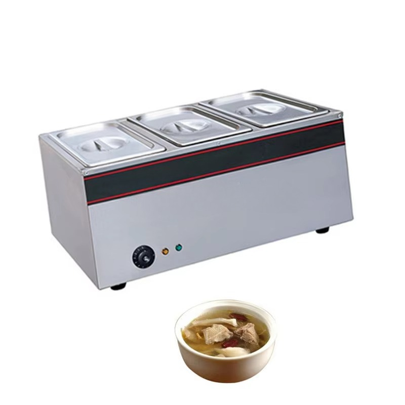Bain Marie Food Warmer - Keukenapparatuur Intelligente Temperatuurregeling Voedselwarmer Elektrische Buffet