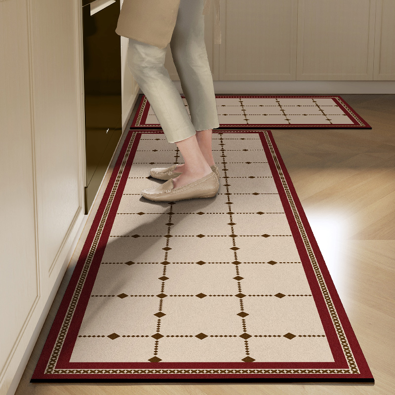 Commercial Kitchen Mats Anti Fatigue - Keuken Vloermat Pvc Waterdicht Lederen Tapijt