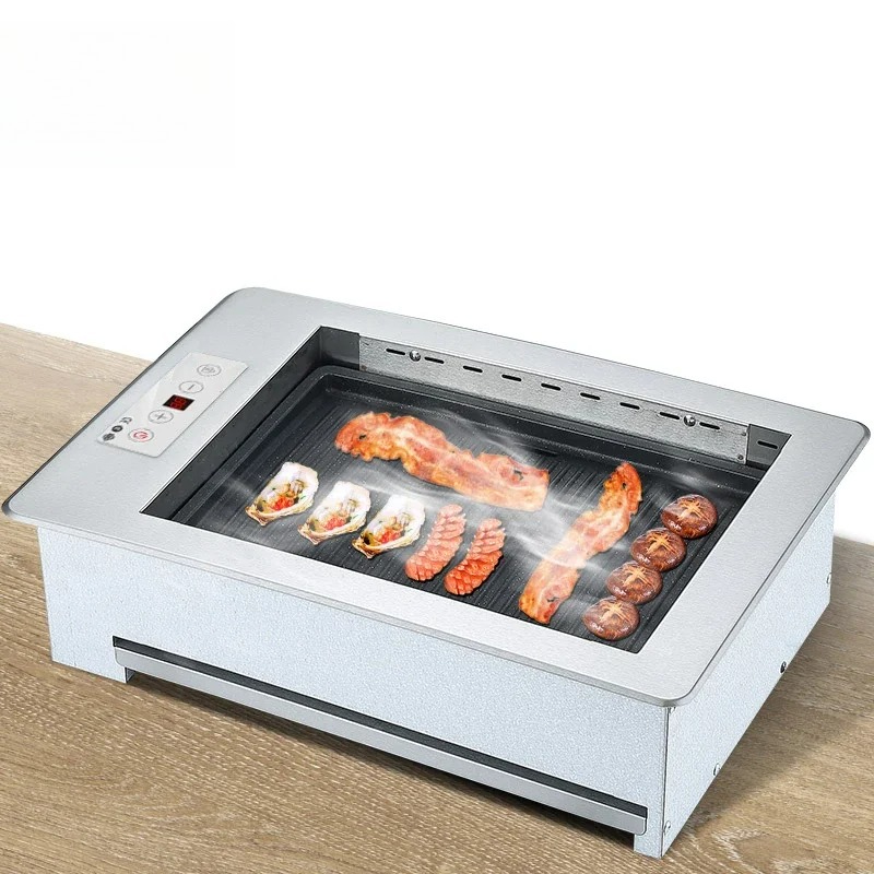 Commercial Kitchen Japanese - Japanse Koreaanse rookloze barbecuegrill keuken binnen