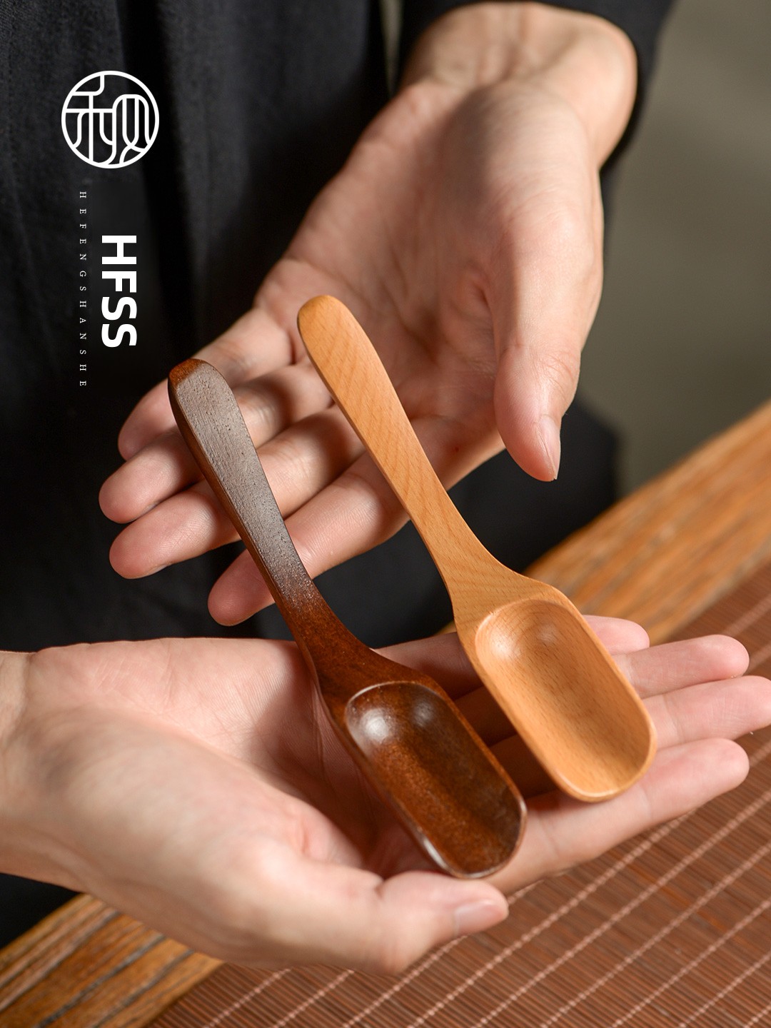 Commercial Kitchen Utensils - Walnoot houten theelepel theeceremonie koffie gebruiksvoorwerpen