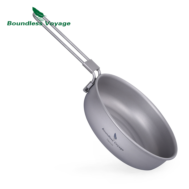 Commercial Kitchen Table - Grenzeloze Voyage Ultralichte Titanium Koekenpan Met