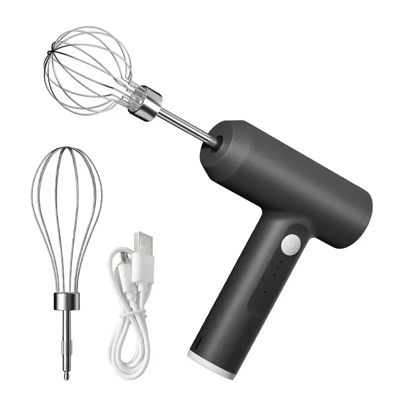 Commercial Kitchen Utensils - Elektrische eierklopper Voedselgarde Handheld oplaadbare 3-snelheden