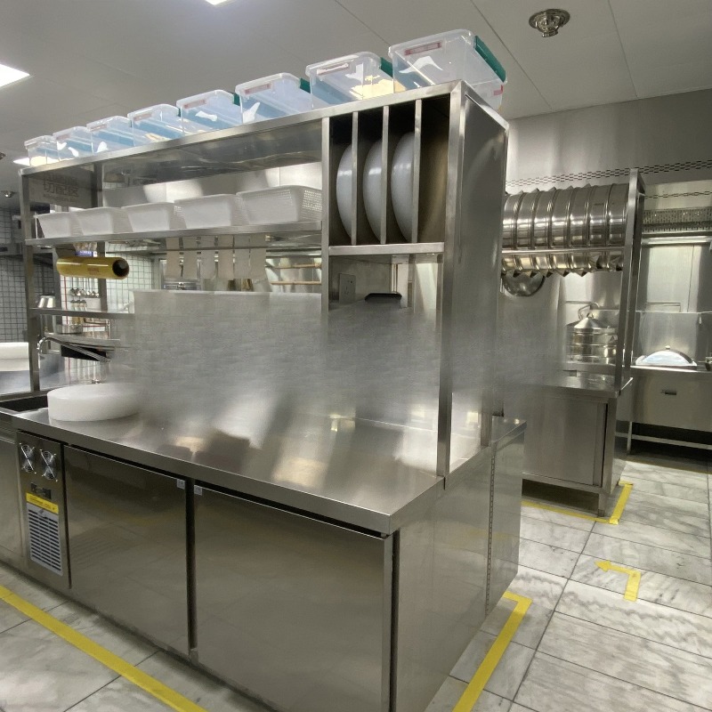 Commercial Kitchen Projects - Roestvrijstalen commerciële keukenapparatuur one-stop geïntegreerde projectkeuken