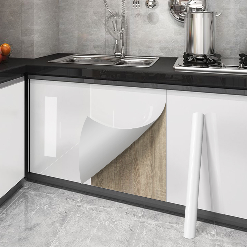 Commercial Kitchen Tiles - Verf glanzende witte kasten muurstickers oude