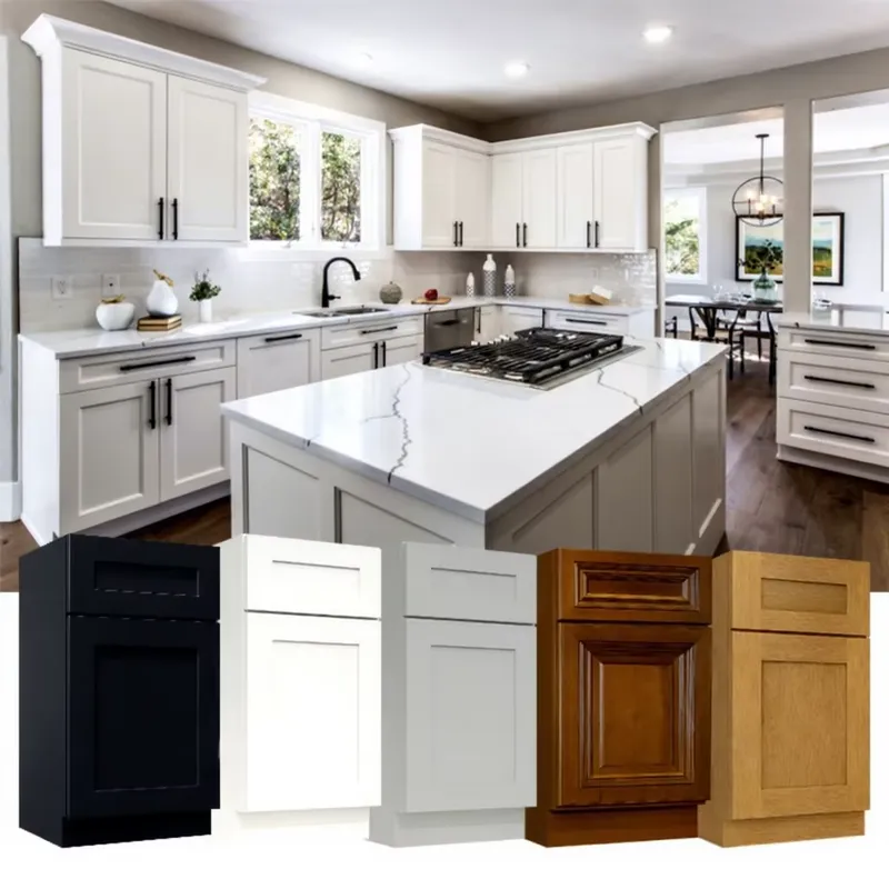 Commercial Kitchen Projects - Duurzame keukenkasten, kant-en-klaar te monteren, Amerikaanse