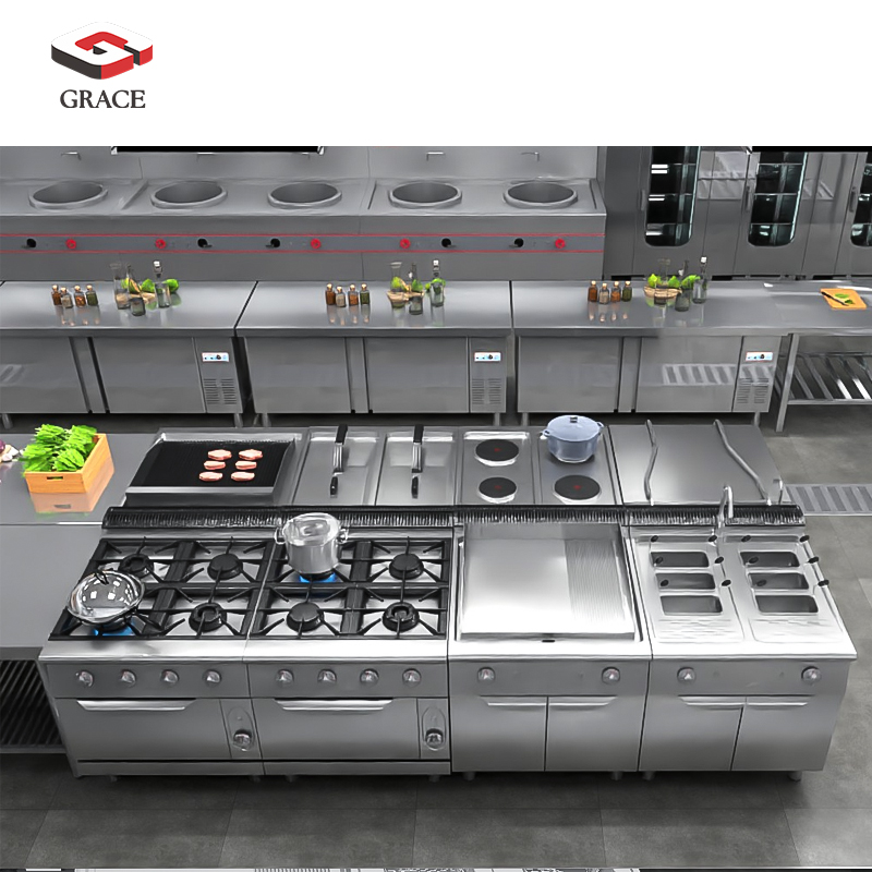 Commercial Kitchen Projects - GRACE Volledige service van commerciële keukenontwerp-
