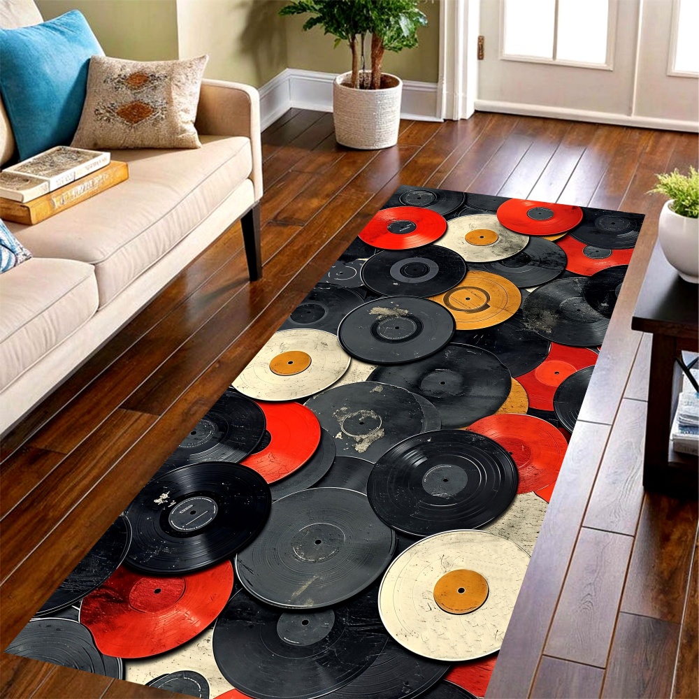 Commercial Kitchen Vinyl Flooring - Vintage vinylplaat vloerkleed met lange lengte,
