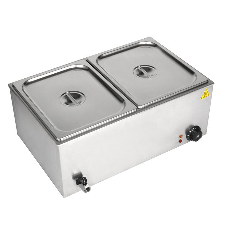Bain Marie Food Warmer - Roestvrijstalen elektrische Bain Marie chocoladepot Voedsel-
