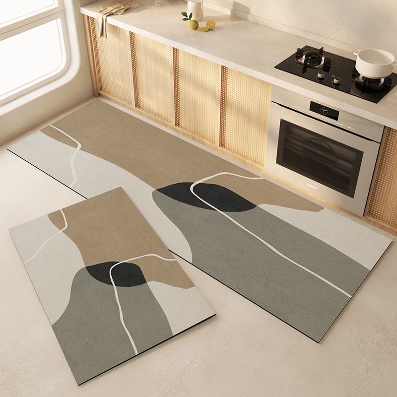 Commercial Kitchen Mats Anti Fatigue - Keukenmat Waterdicht Antisliptapijten Leren tapijt Antivermoeidheid