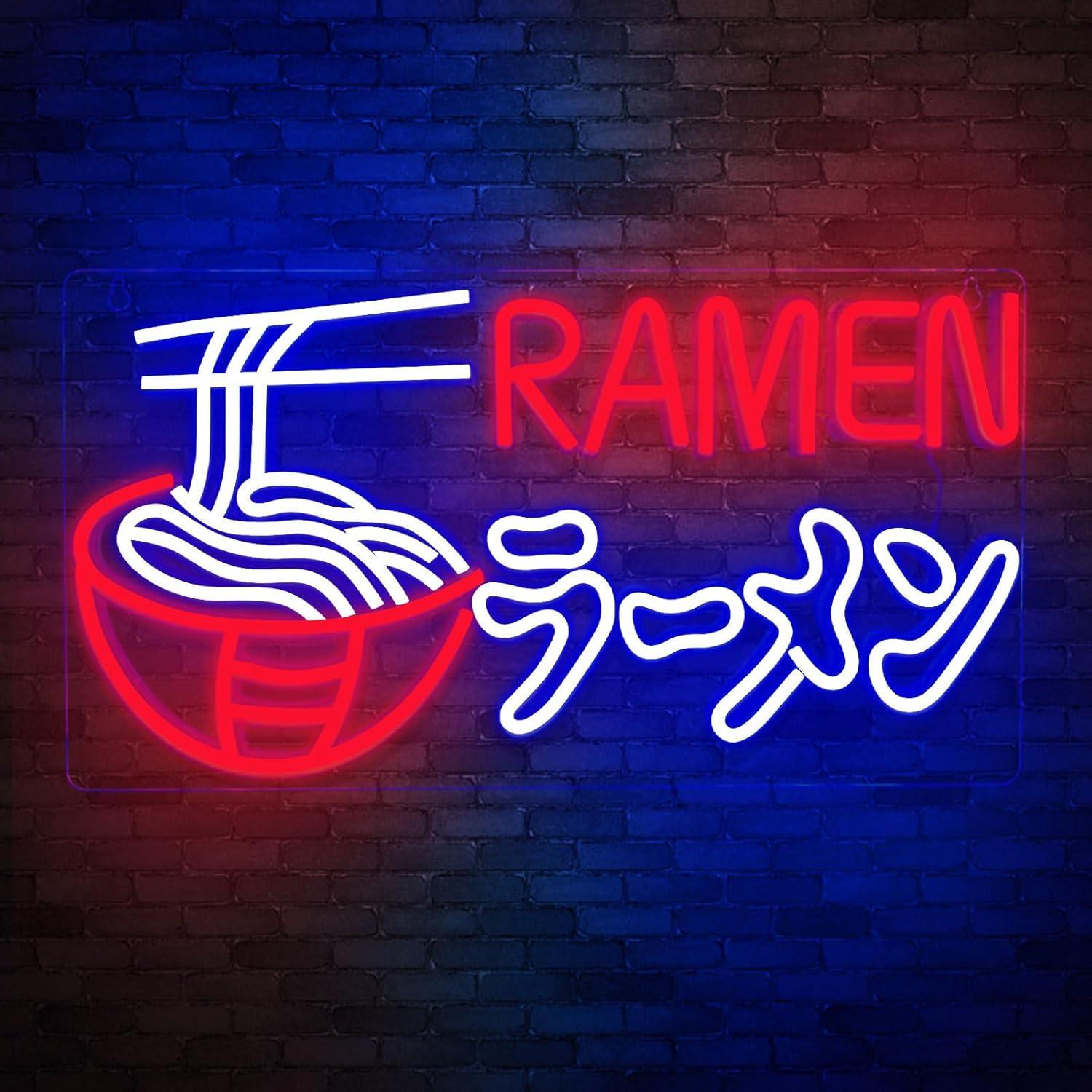 Commercial Kitchen Japanese - Ramen Neon Sign Japanse noedels neonlicht