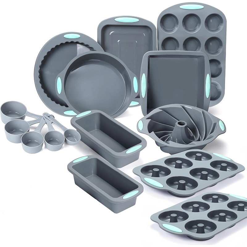 Rotary Bakery Oven - Siliconen Gecanneleerde Taartpannen Non-stick Keuken Oven