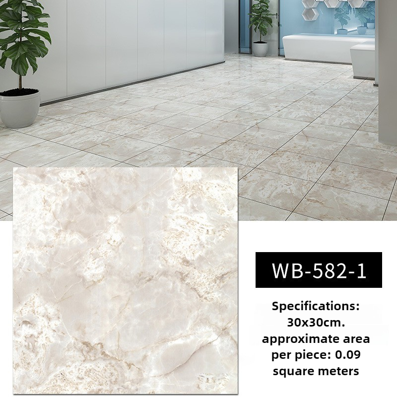 10 stuks zelfklevende vloerteg - Commercial Kitchen Tiles recensie en prijs