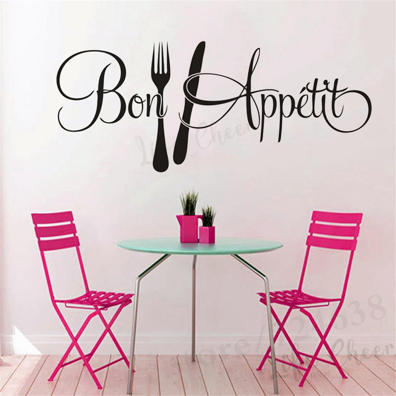 Franse Bon Appétit Quote Muurs - Commercial Kitchen Tiles recensie en prijs