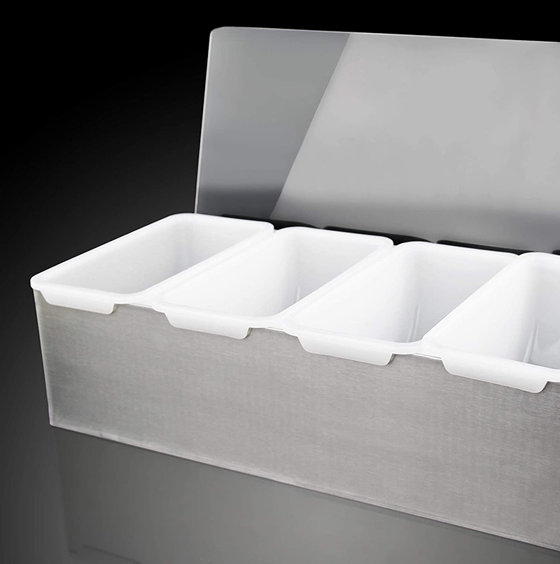 Rvs Kruiderij Dispenser Met 4/ - Commercial Kitchen Utensils recensie en prijs