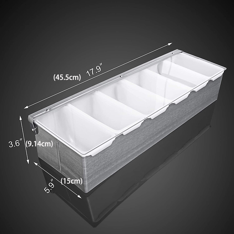 Rvs Kruiderij Dispenser Met 4/ - Commercial Kitchen Utensils recensie en prijs