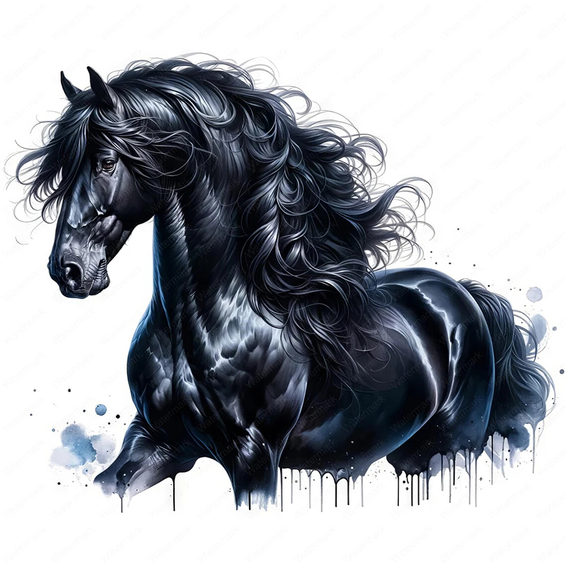 QT644 #   Friesian Horse zelfk - Commercial Kitchen Tiles recensie en prijs