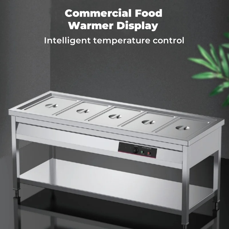 Voedselwarmer met display, roe - Bain Marie Food Warmer recensie en prijs