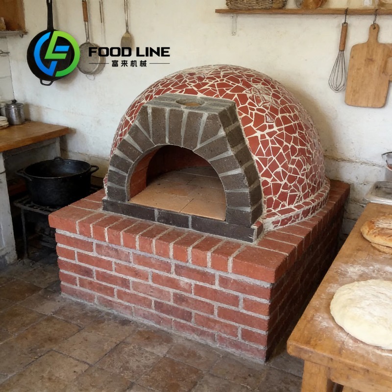 Pizzoven van silicaatvezelmate - Rotary Bakery Oven recensie en prijs