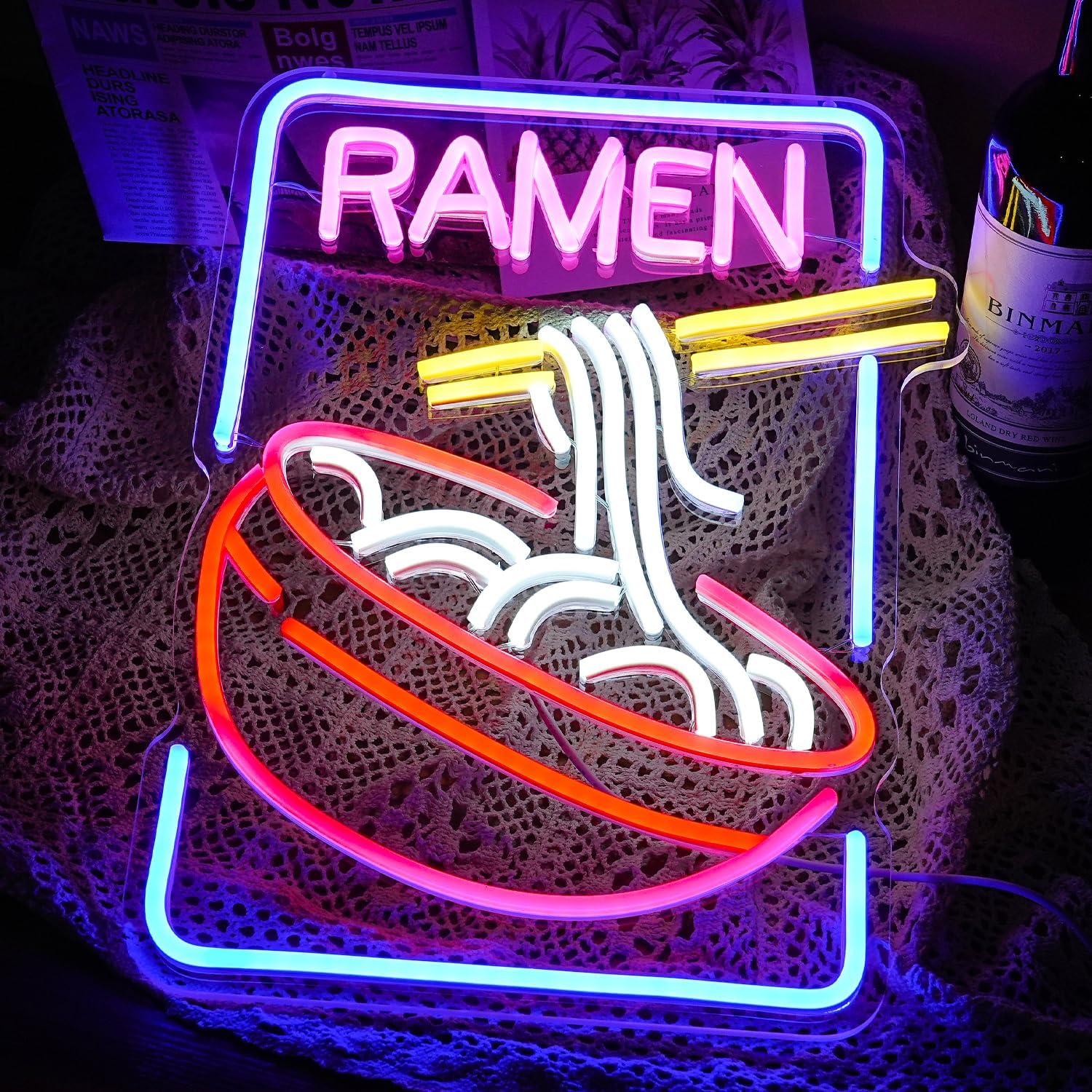 USB dimbare Ramen Bowl neonrec - Commercial Kitchen Japanese recensie en prijs