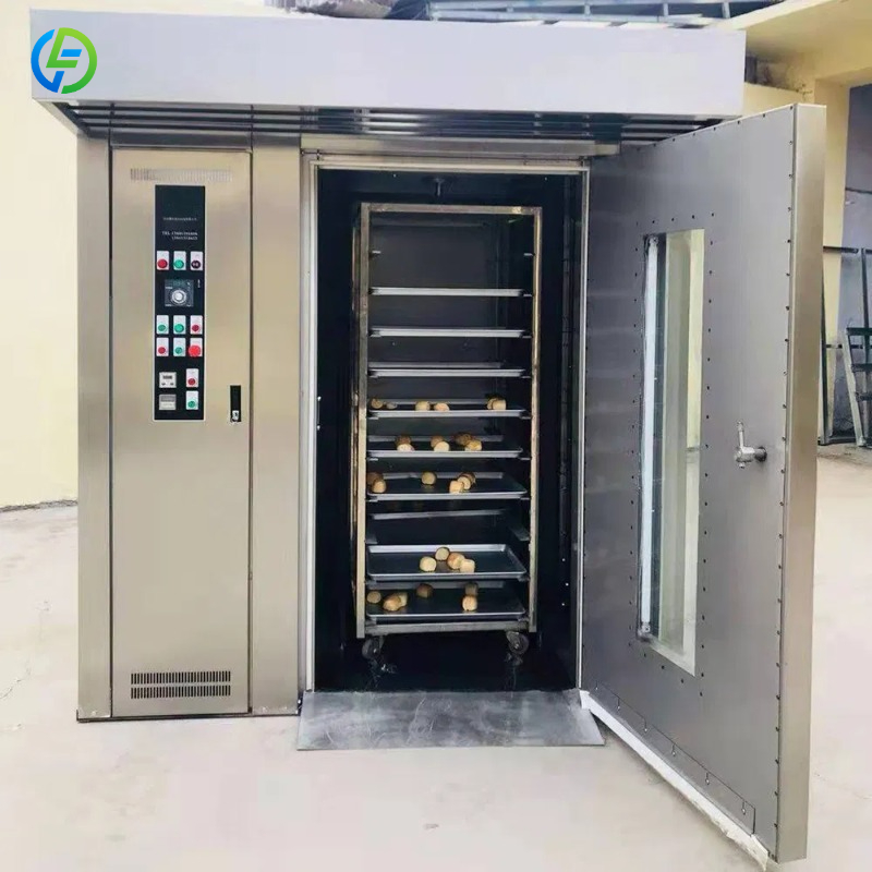 Commerciële draairooster oven  - Rotary Bakery Oven recensie en prijs