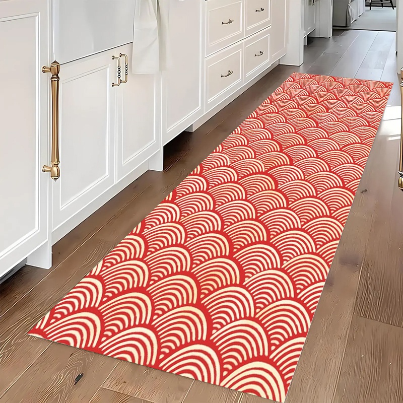 Rood Japans Wave Runner-tapijt - Commercial Kitchen Japanese recensie en prijs