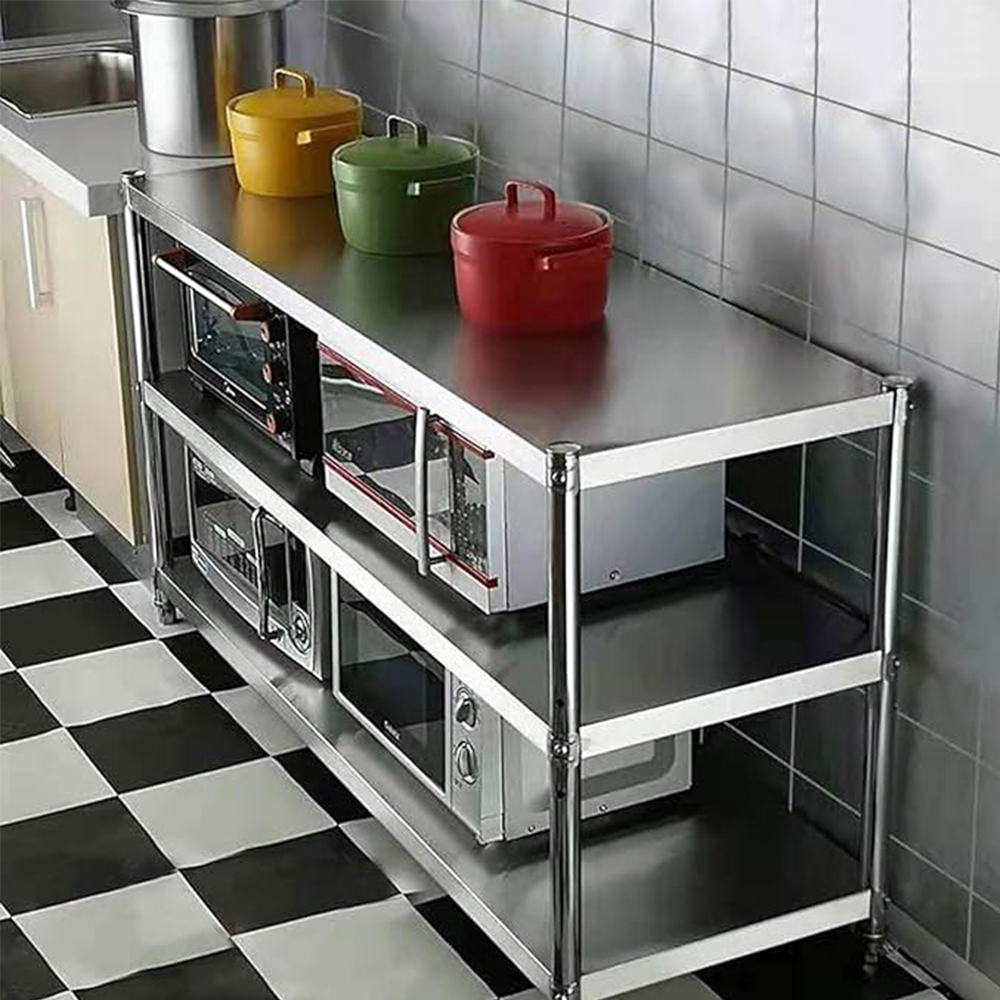 Roestvrijstalen plank, keukeno - Commercial Kitchen Table recensie en prijs
