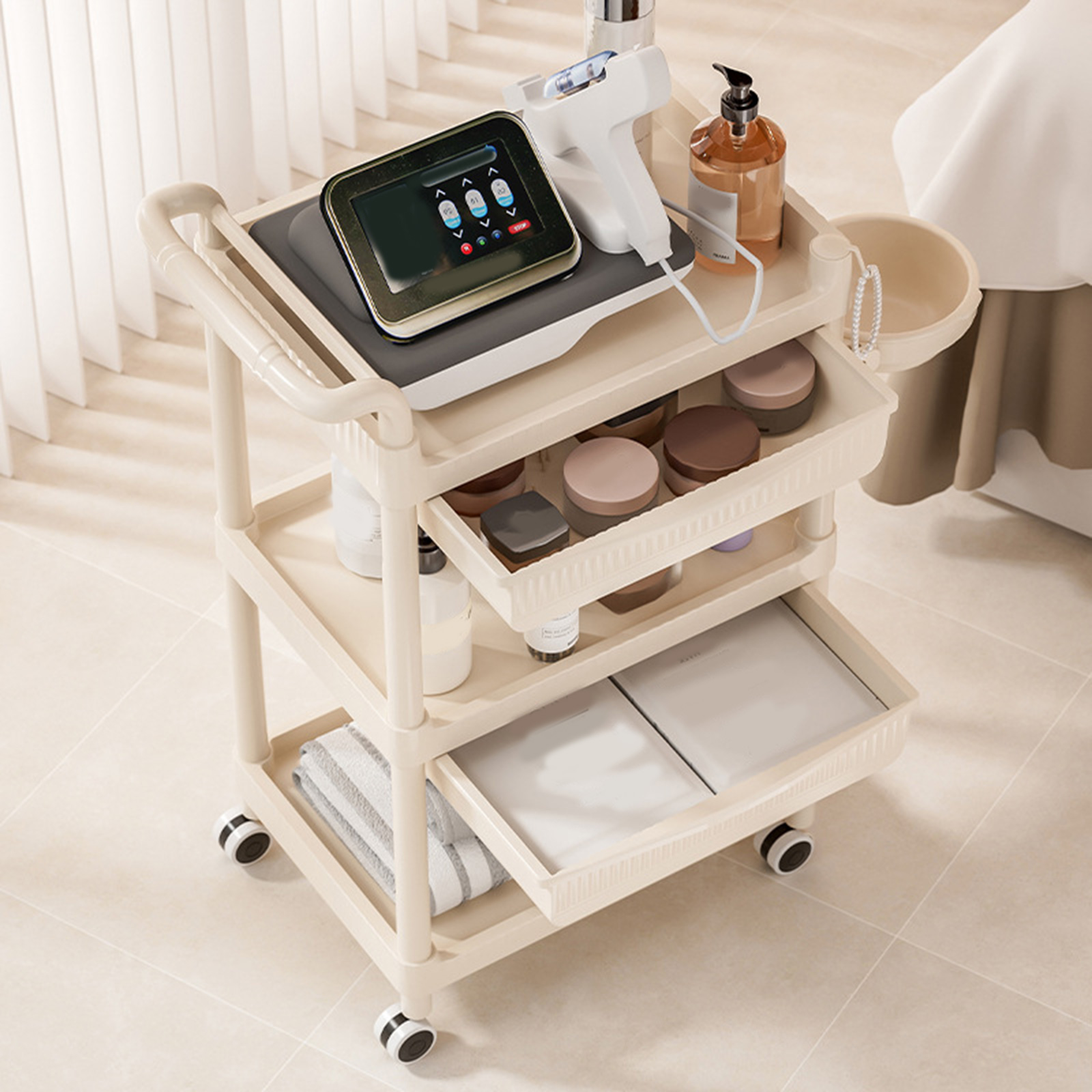3-laags trolley schoonheidssal - Commercial Kitchen Management recensie en prijs