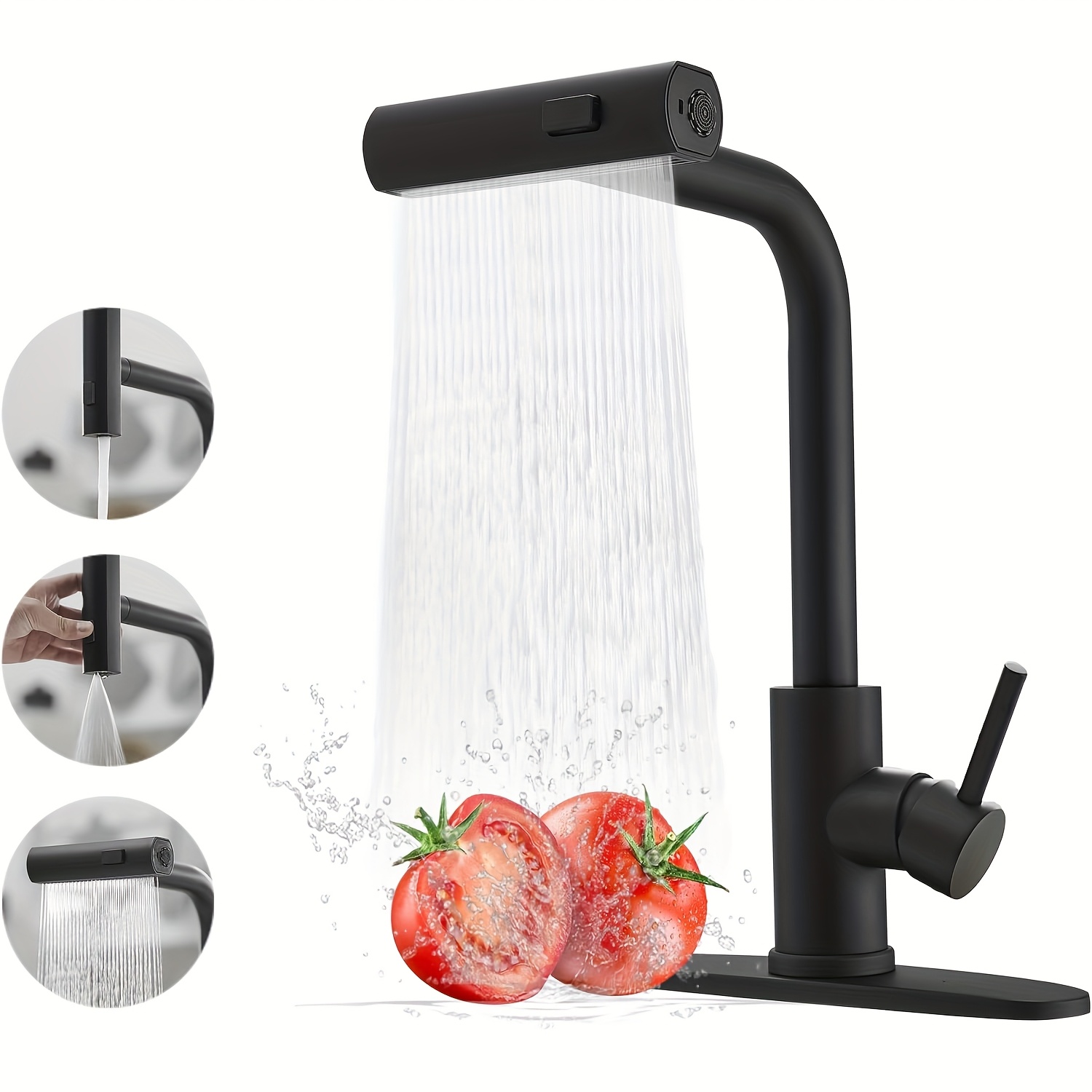 1-delige zwarte keukenkraan me - Commercial Kitchen Utensils recensie en prijs