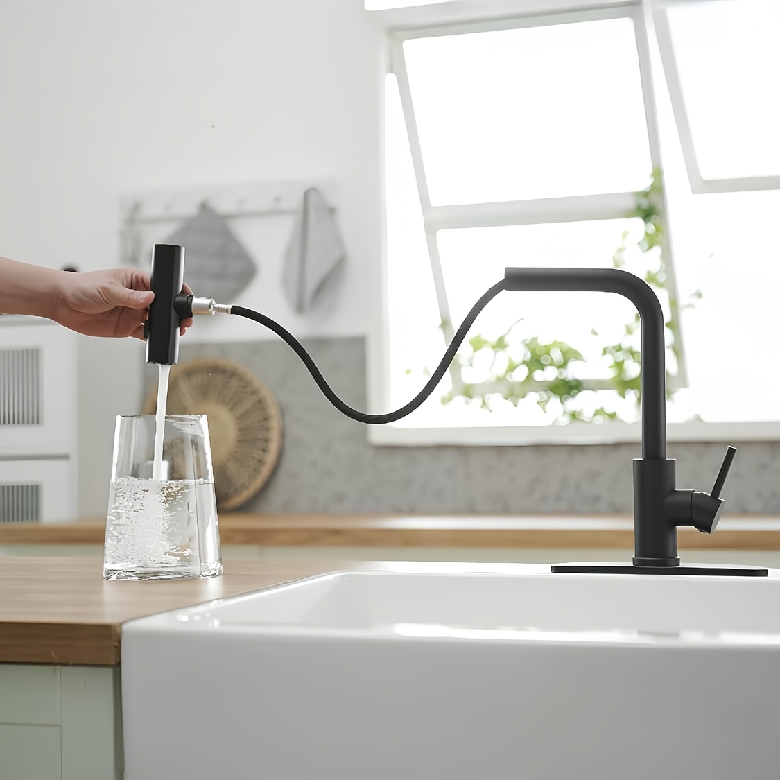 1-delige zwarte keukenkraan me - Commercial Kitchen Utensils recensie en prijs