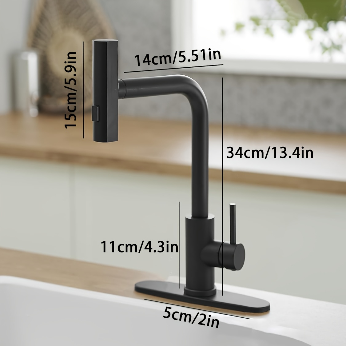 1-delige zwarte keukenkraan me - Commercial Kitchen Utensils recensie en prijs