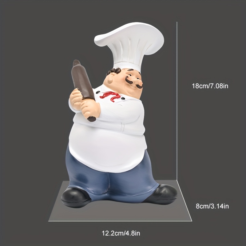 Snor Chef-Chef Harsen Beeldje  - Commercial Kitchen Table recensie en prijs
