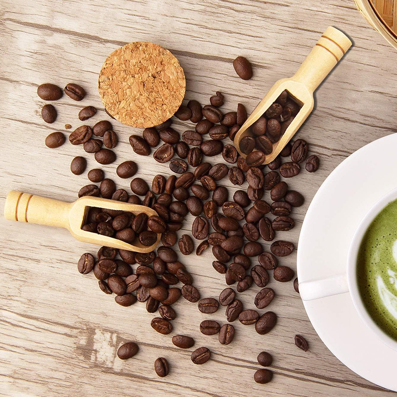 2/5PCS Houten Koffie Scoop Set - Commercial Kitchen Cooking recensie en prijs