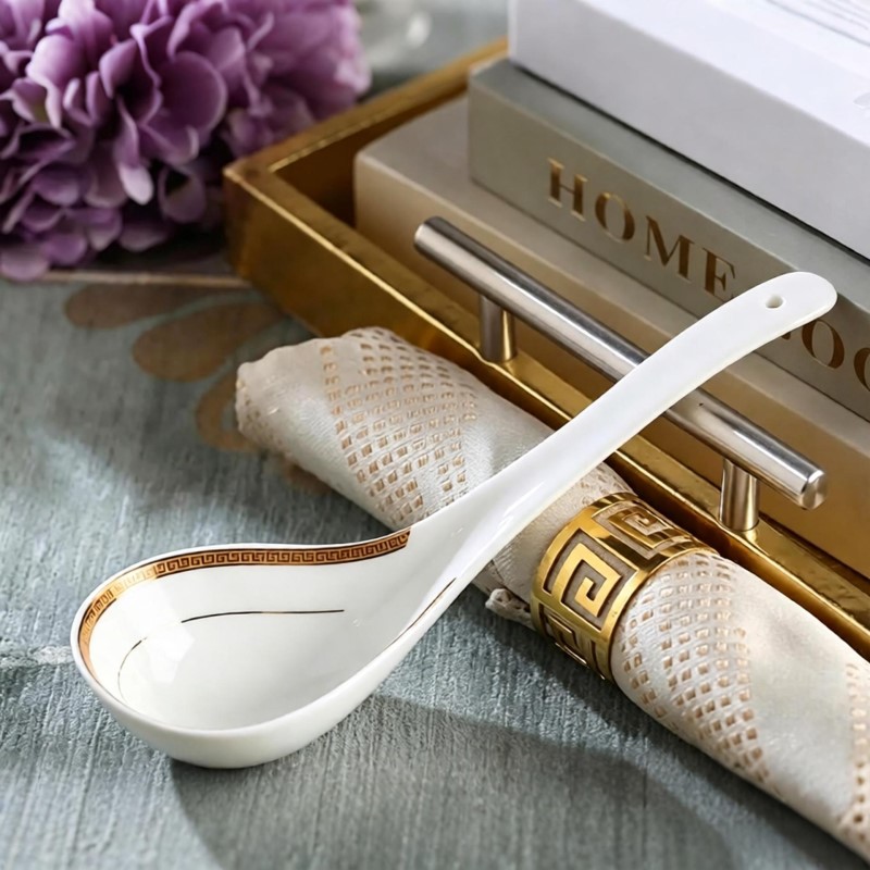 Soeplepel van porselein, grote - Commercial Kitchen Utensils recensie en prijs