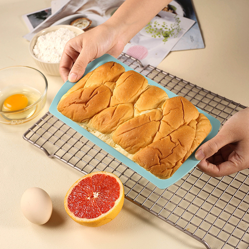 Rechthoekige Siliconen Cakevor - Rotary Bakery Oven recensie en prijs