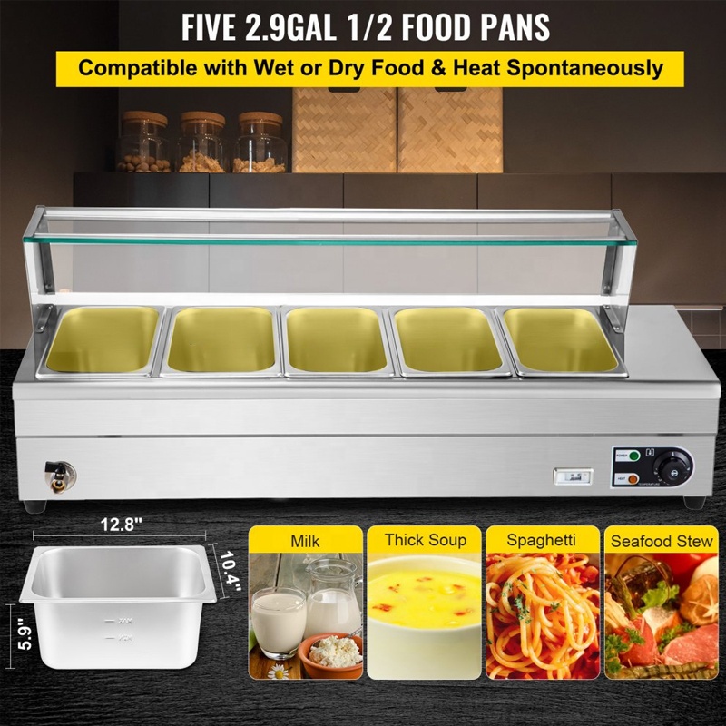 Pannen Elektrisch Industrieel  - Bain Marie Food Warmer recensie en prijs