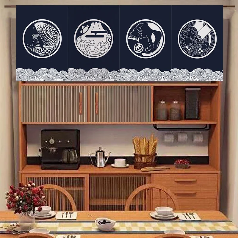 Japans kort gordijn decoratief - Commercial Kitchen Japanese recensie en prijs