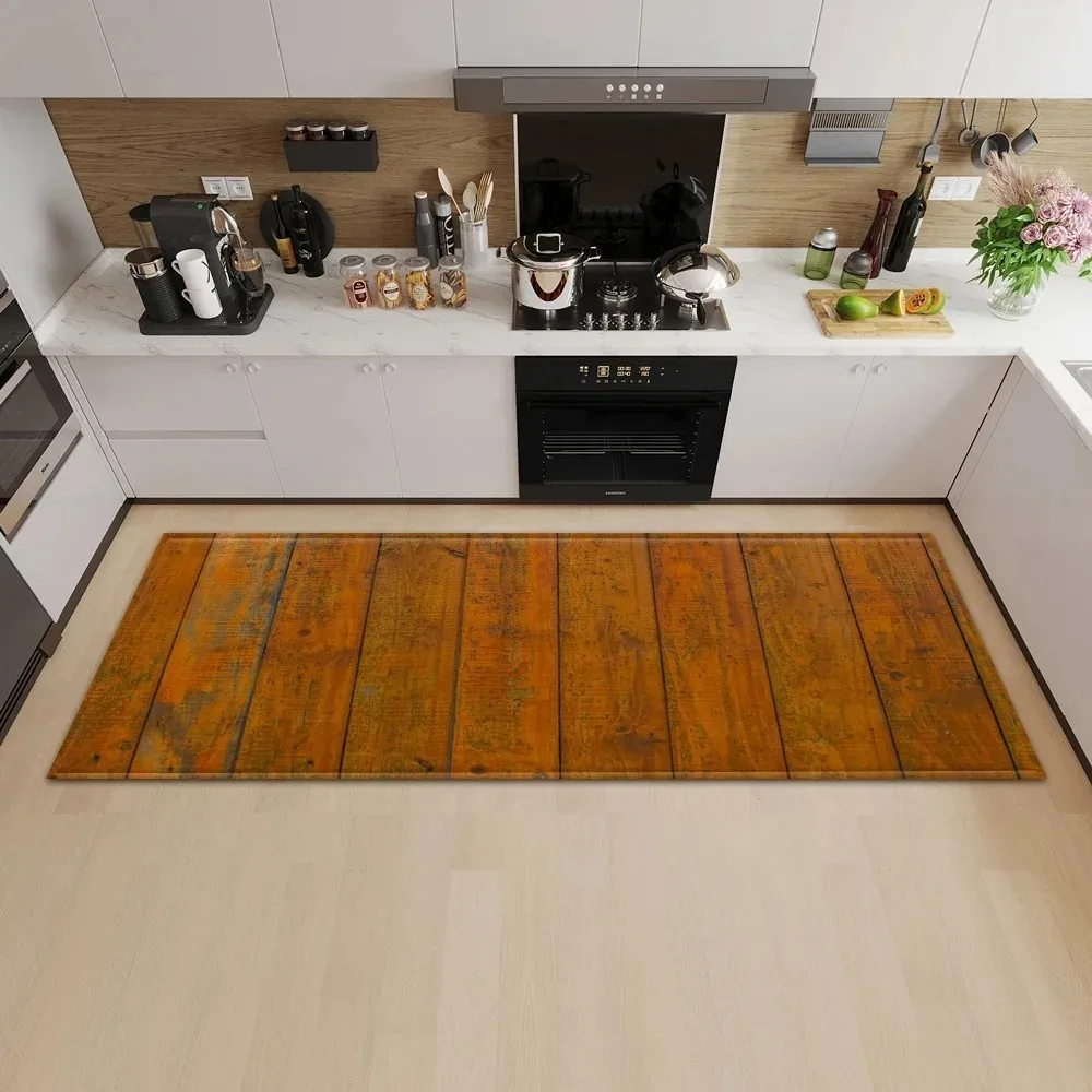 Klassieke houtnerf bedrukte vl - Commercial Kitchen Mats Anti Fatigue recensie en prijs