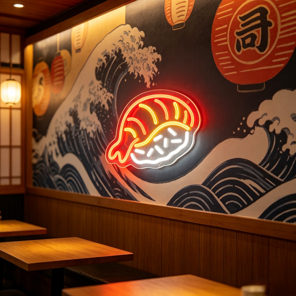Creatief Sushi LED-neonlicht U - Commercial Kitchen Japanese recensie en prijs