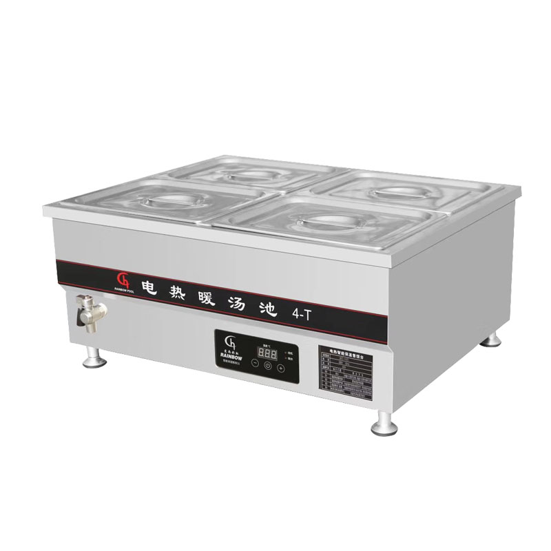 T-serie commerciële keuken voe - Bain Marie Food Warmer recensie en prijs