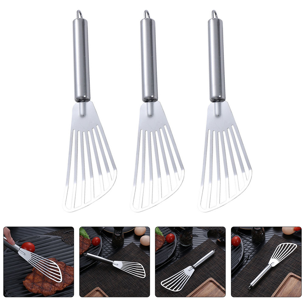 3pcs Rvs Spatel Voor Steak Fry - Commercial Kitchen Cooking recensie en prijs