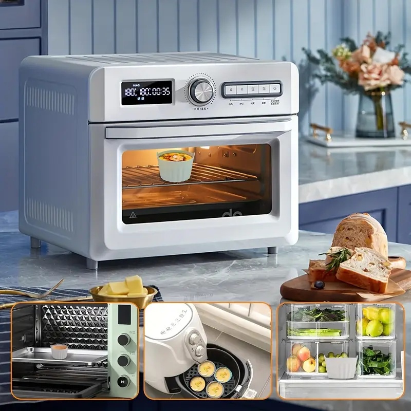 4 Stuks Siliconen Lucht Friteu - Rotary Bakery Oven recensie en prijs