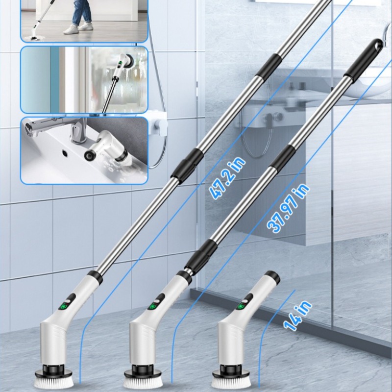 Elektrische Spin Scrubber 9 in - Commercial Kitchen Tiles recensie en prijs