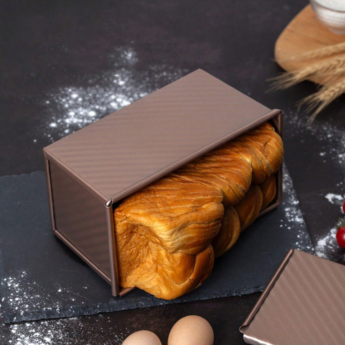 1 stuks gouden broodvorm met d - Rotary Bakery Oven recensie en prijs
