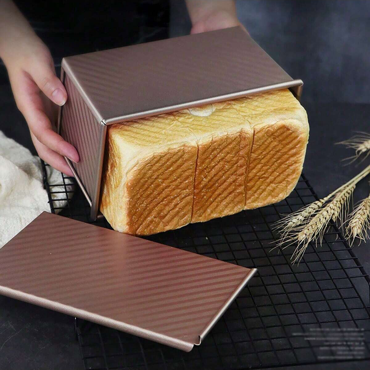 1 stuks gouden broodvorm met d - Rotary Bakery Oven recensie en prijs
