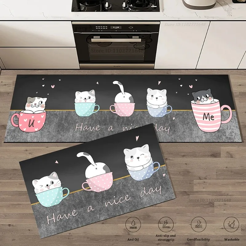 Kat Keuken Hoek Lange Vloermat - Commercial Kitchen Vinyl Flooring recensie en prijs