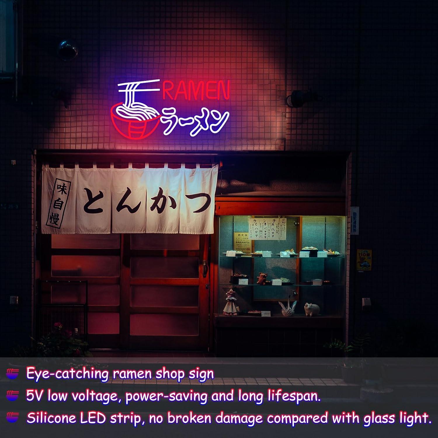 Ramen Neon Sign Japanse noedel - Commercial Kitchen Japanese recensie en prijs