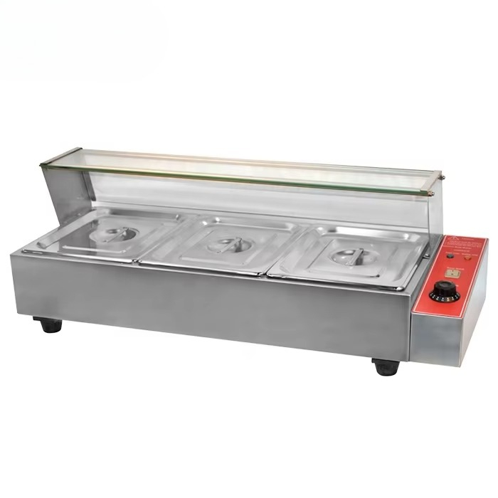 Commerciële elektrische soepke - Bain Marie Food Warmer recensie en prijs