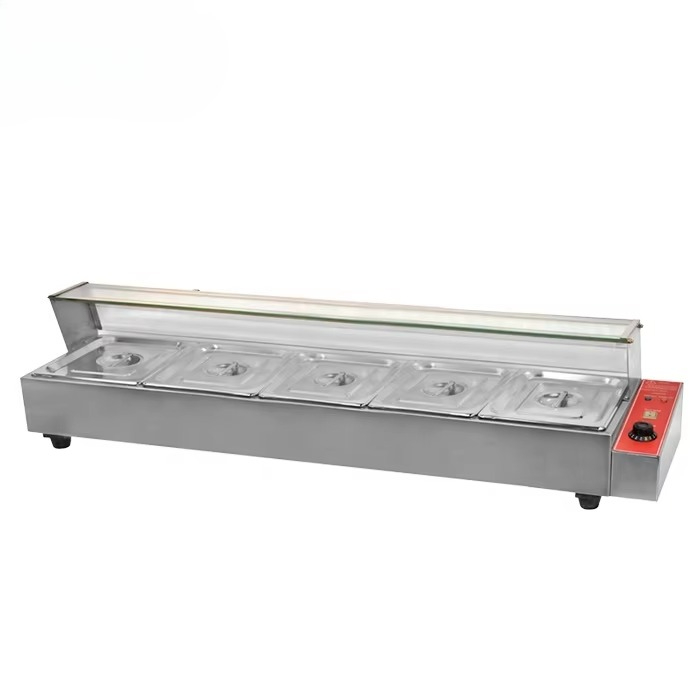 Commerciële elektrische soepke - Bain Marie Food Warmer recensie en prijs